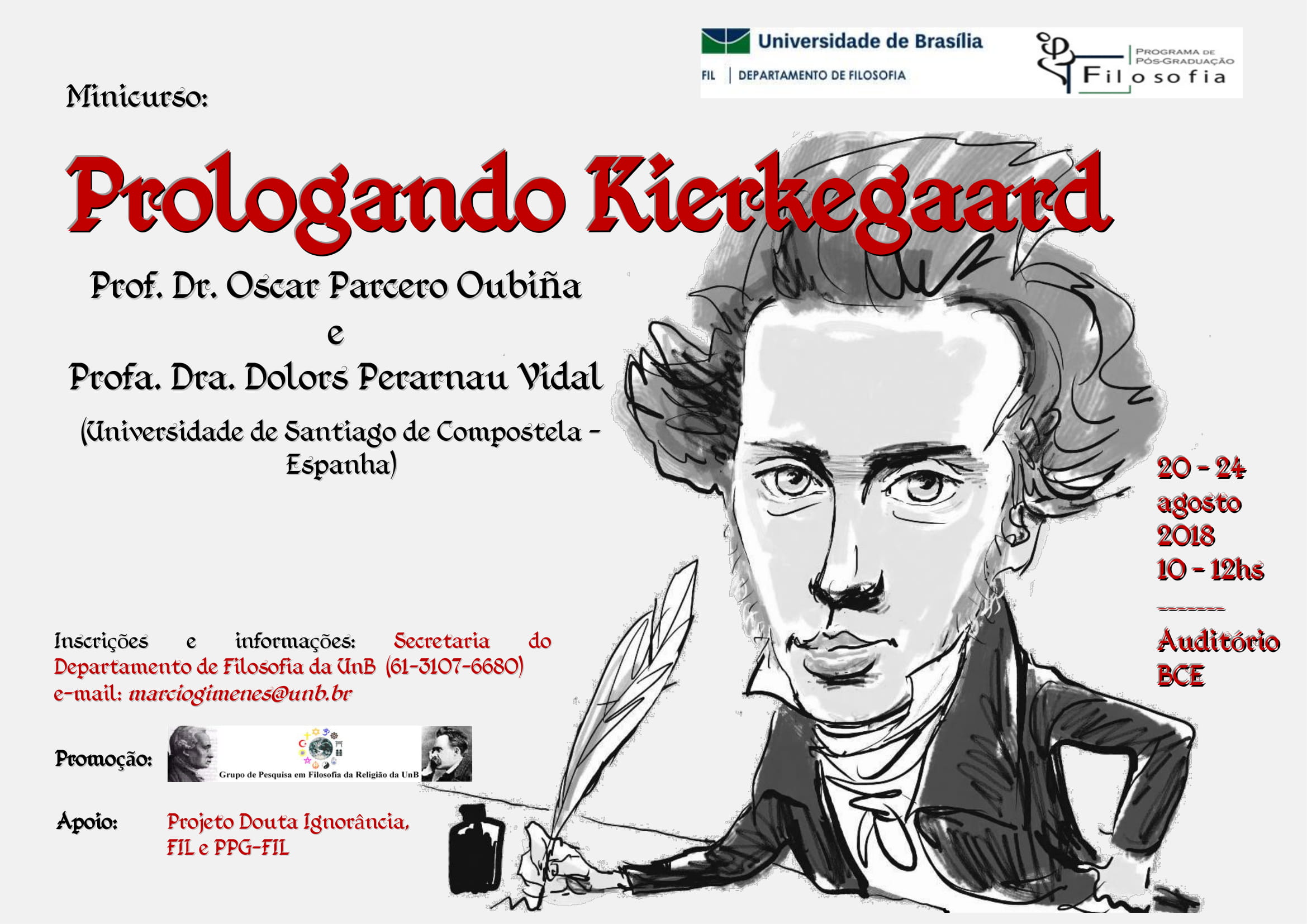 Minicurso "Prologando Kierkegaard"