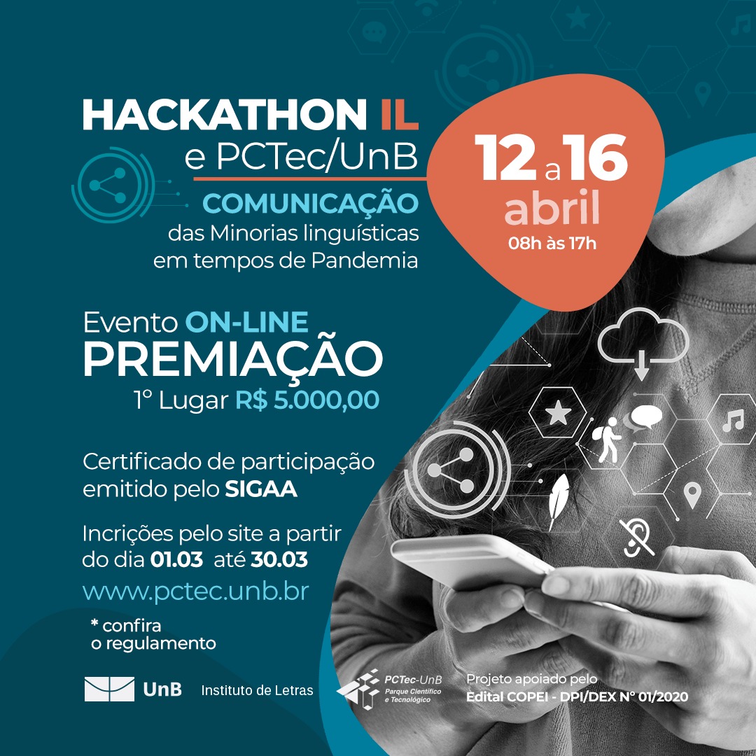Inscrições Hackathon IL e PCTec/UnB