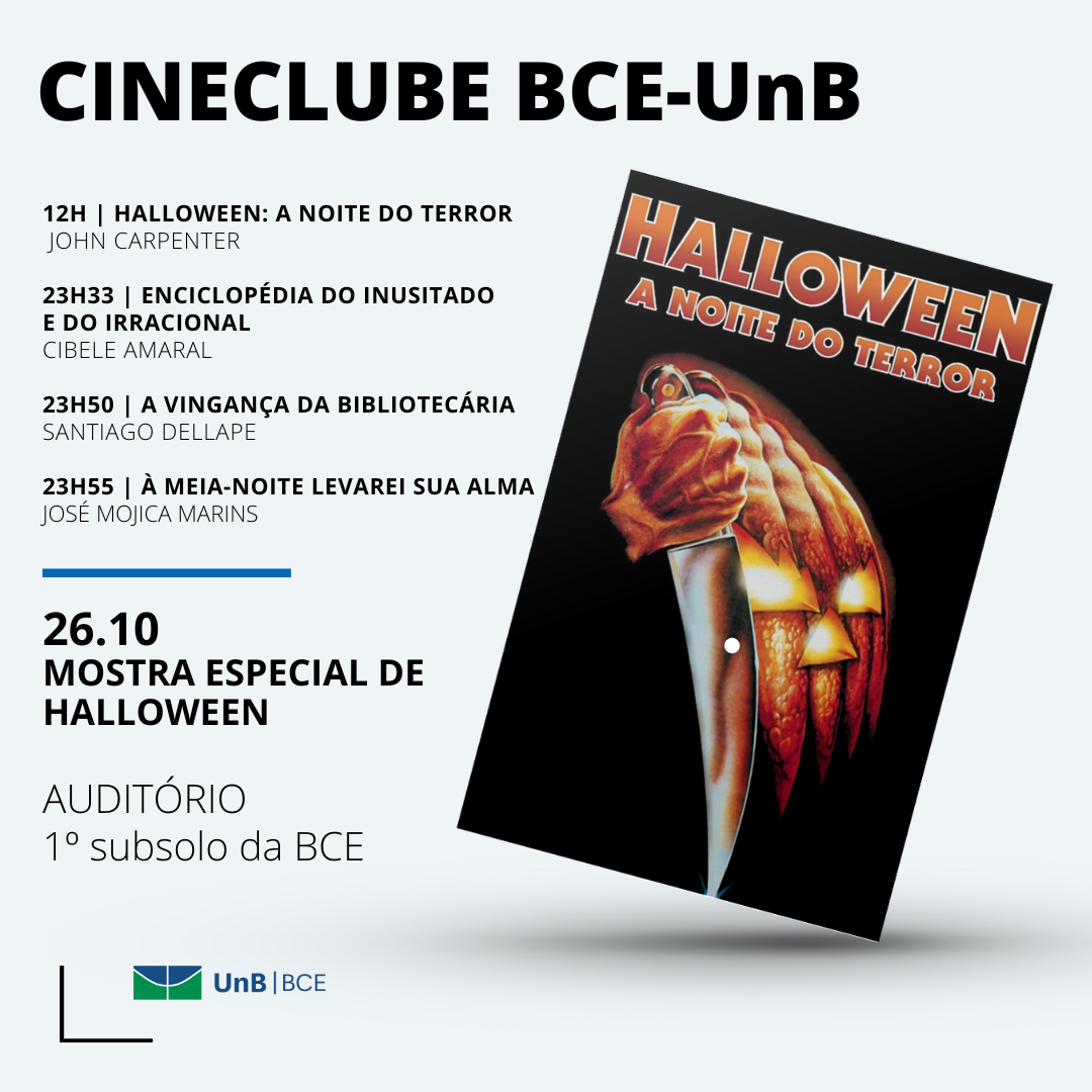 Cineclube BCE: Mostra de Halloween