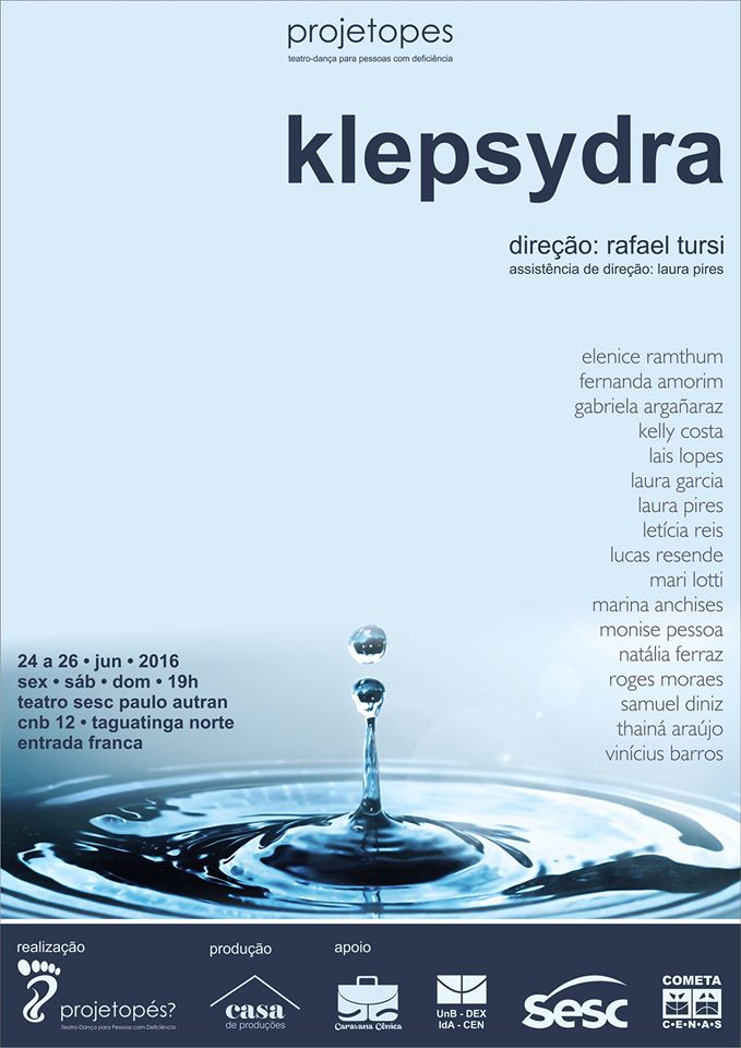 Espetáculo Klepsydra