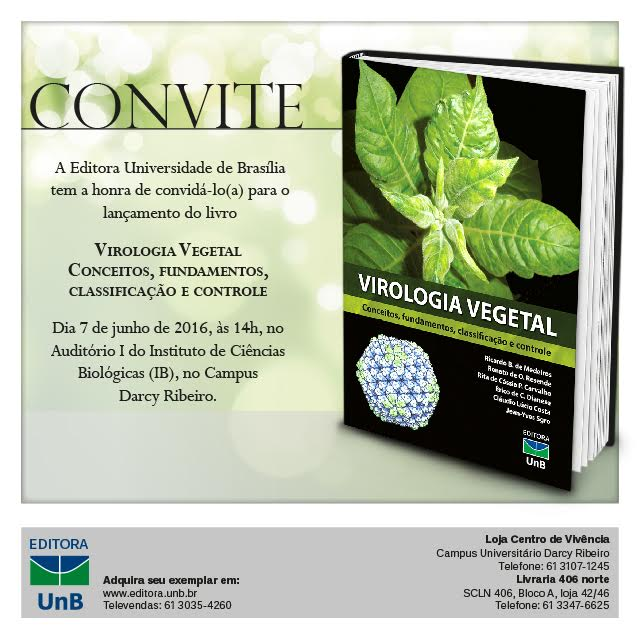 Lançamento: "Virologia Vegetal"