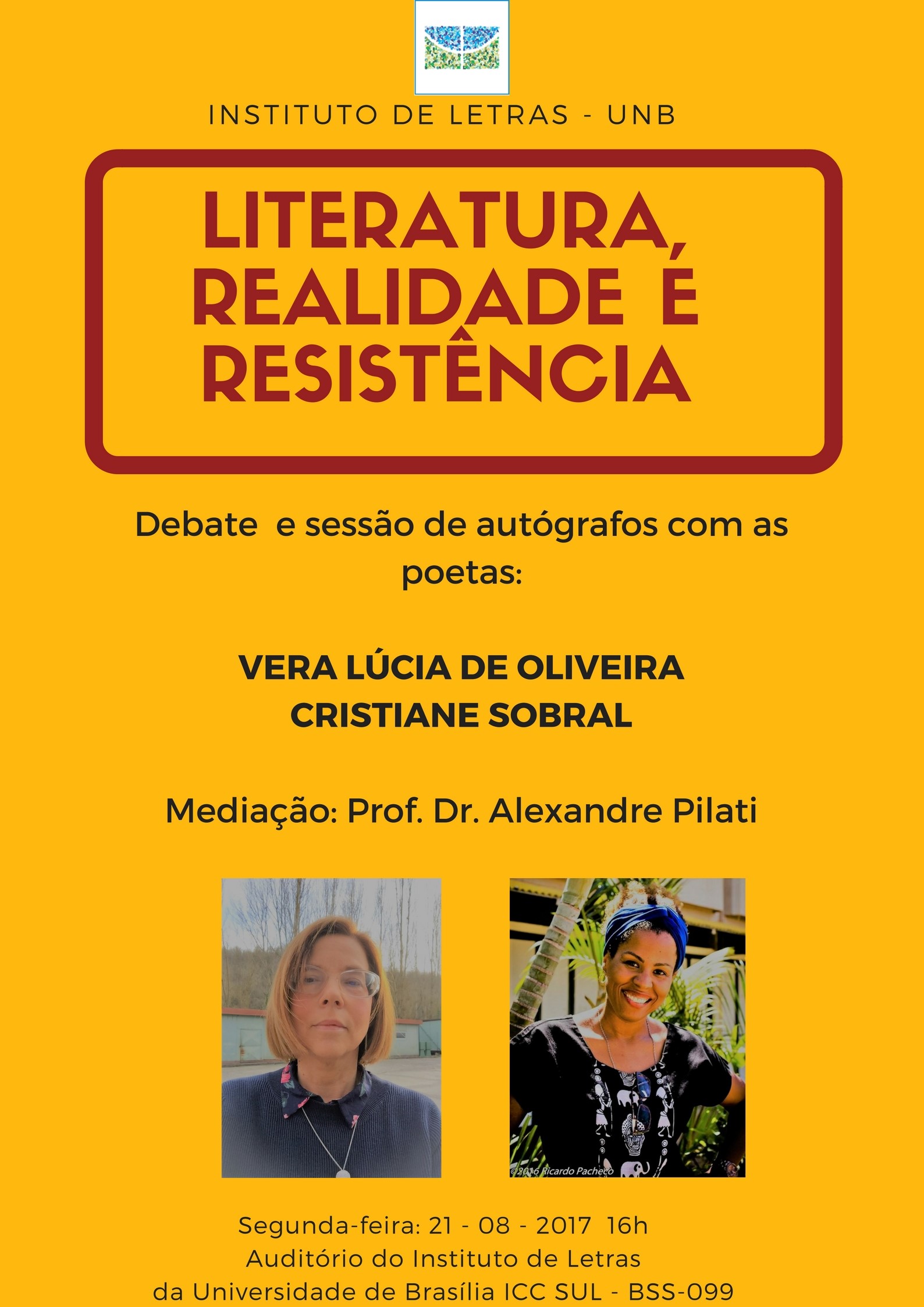 Debate: literatura, realidade, resistência