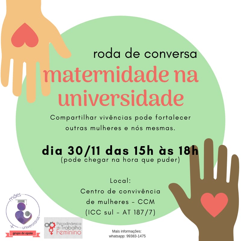 Roda de conversa: maternidade na universidade