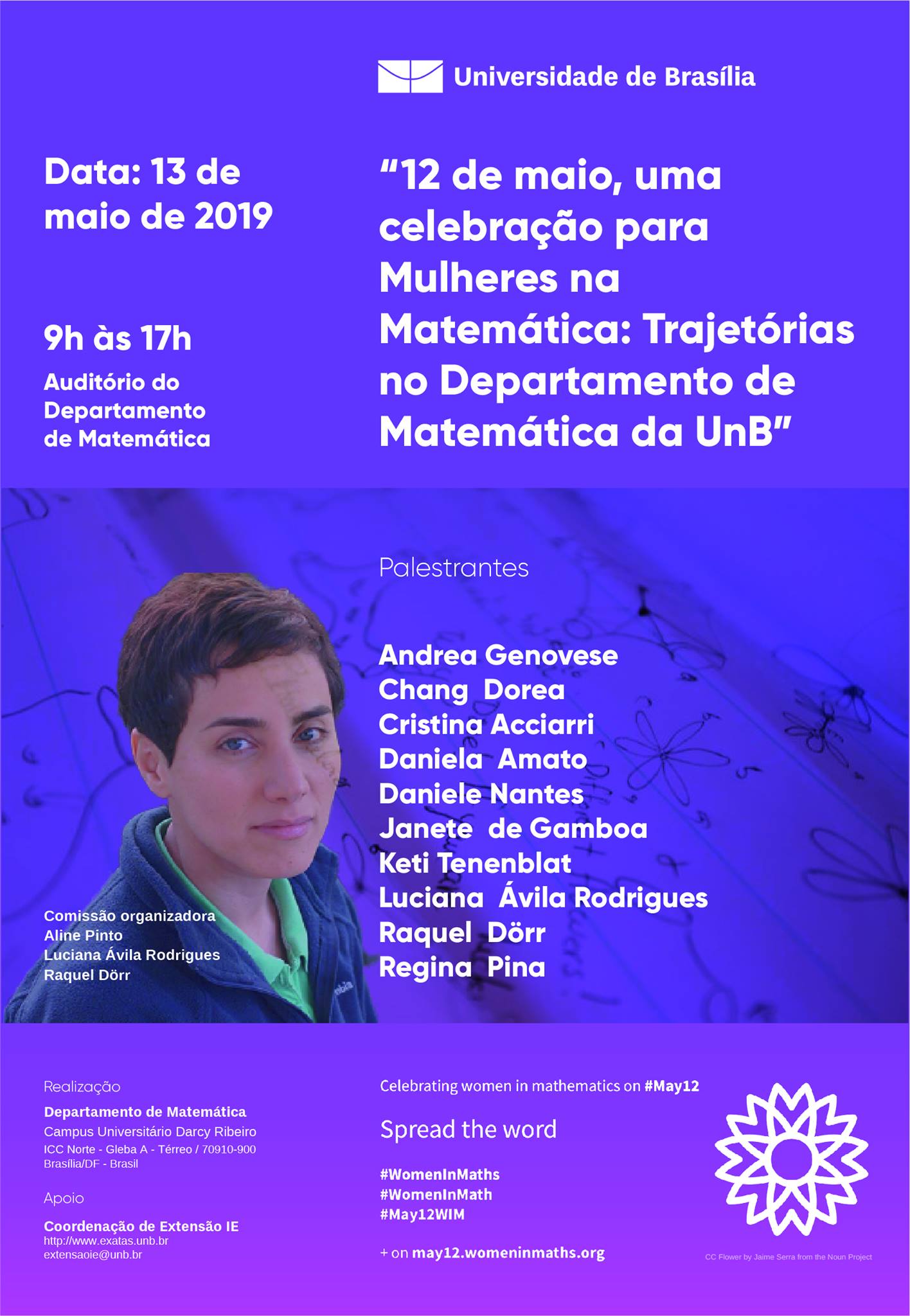 12 de maio, uma celebração para mulheres na matemática