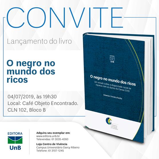 Livro: O negro no mundo dos ricos