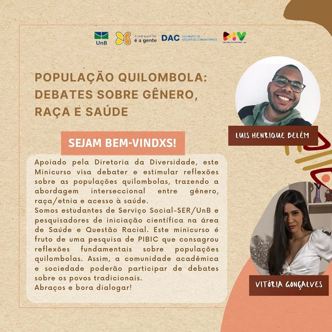 População quilombola: debates sobre raça, gênero e saúde