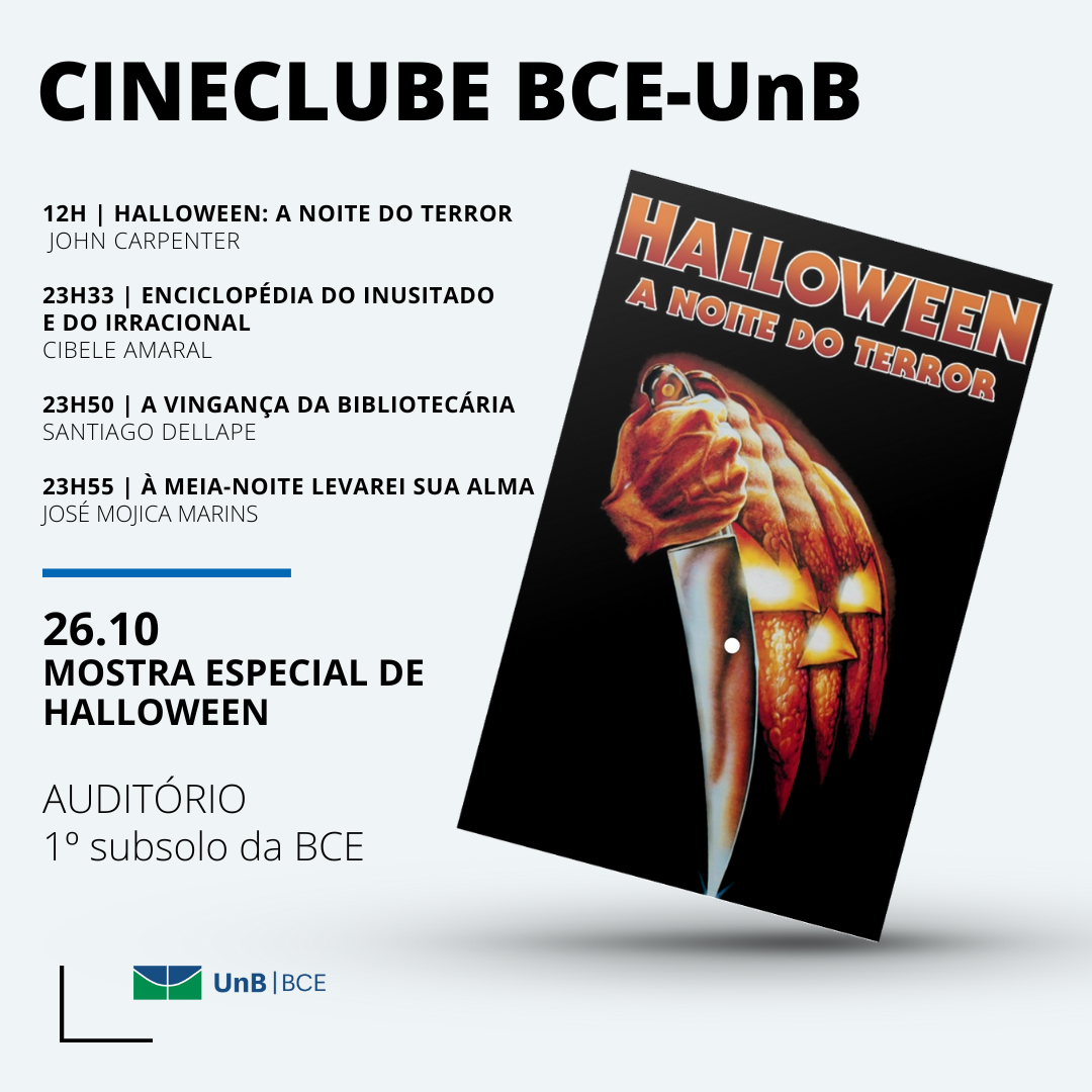 Programação completa com os filmes de Halloween