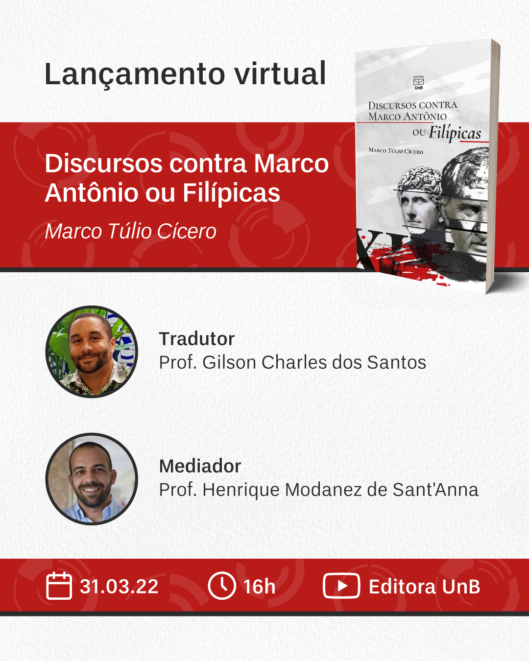 Lançamento: Discursos contra Marco Antônio ou Filípicas