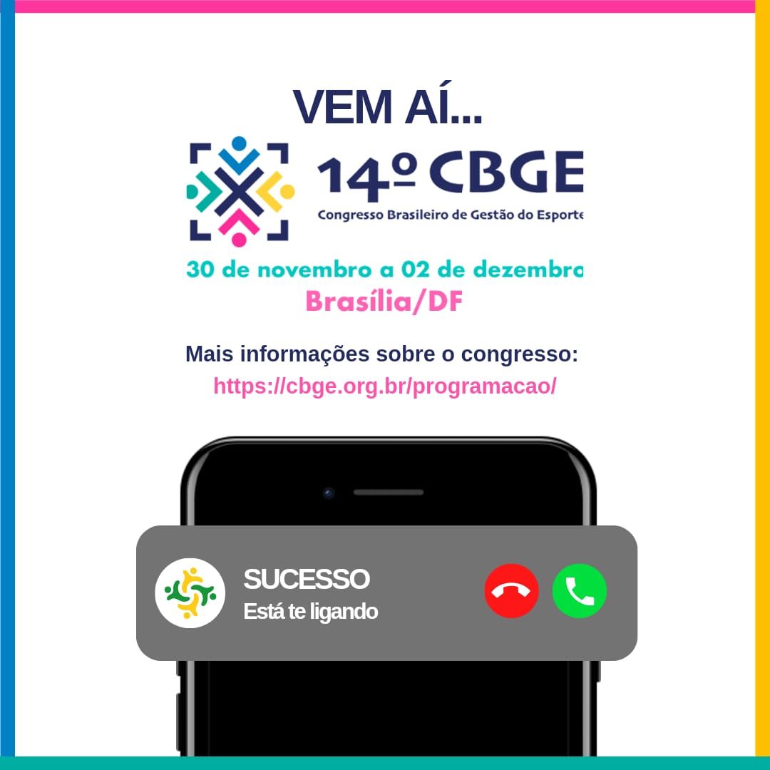 14º Congresso Brasileiro de Gestão do Esporte