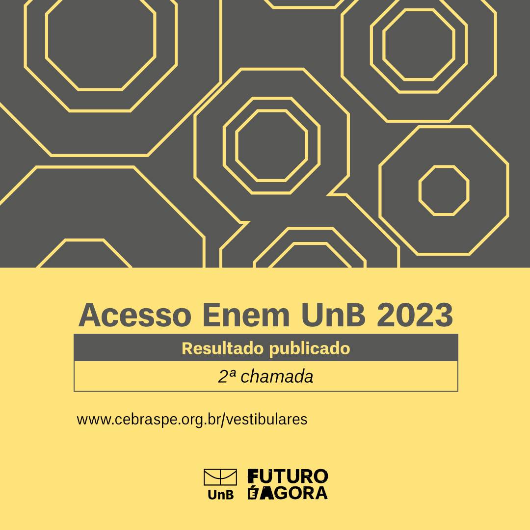 Registro acadêmico 2ª chamada Acesso Enem 2º/2023