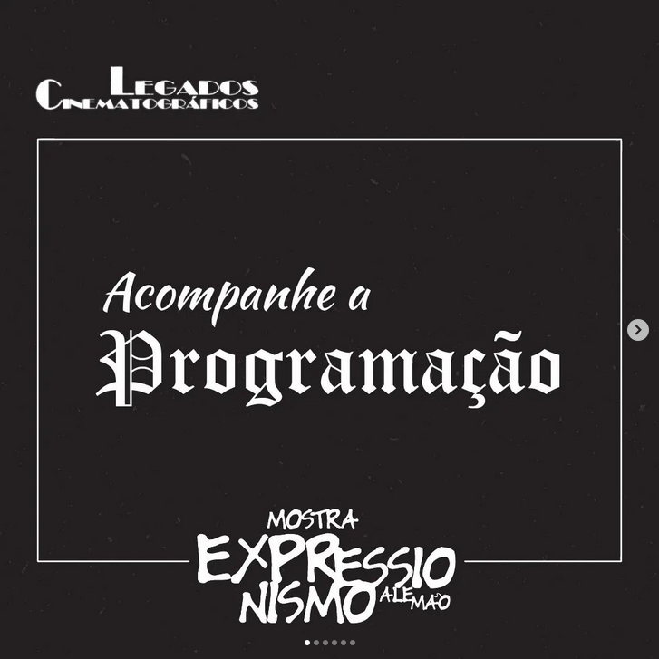 Mostra de filmes: Expressionismo Alemão