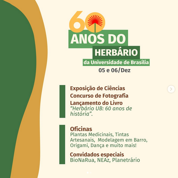 60 anos do Herbário da UnB