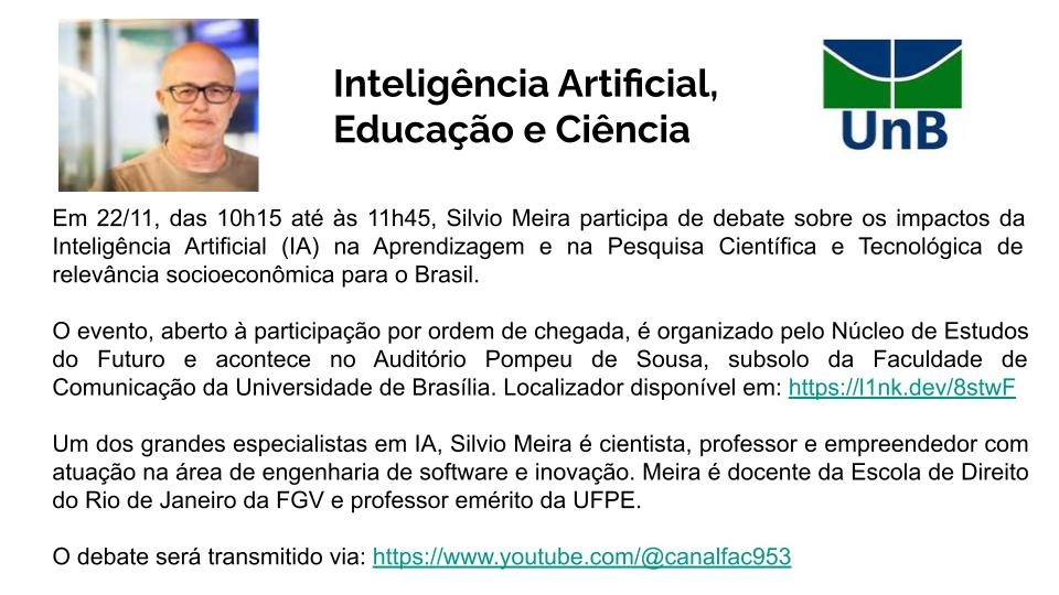 Inteligência Artificial, Educação e Ciência