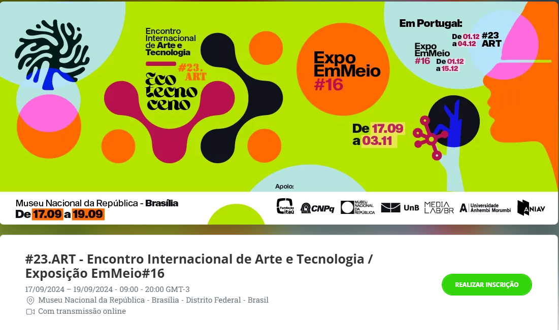 #23 ART - Encontro Internacional de Arte e Tecnologia