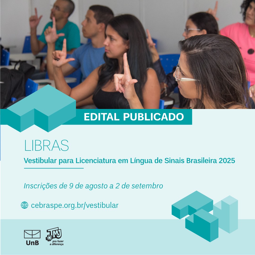 Vestibular de Licenciatura em Libras 1º/2025