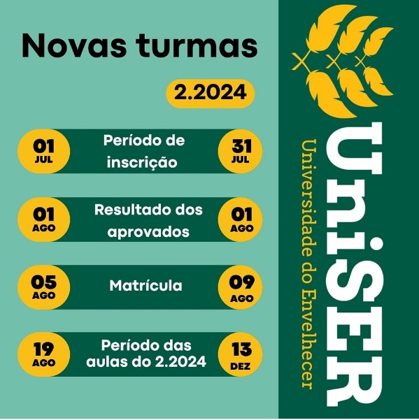 Curso Educador Político Social em Gerontologia, da UniSer