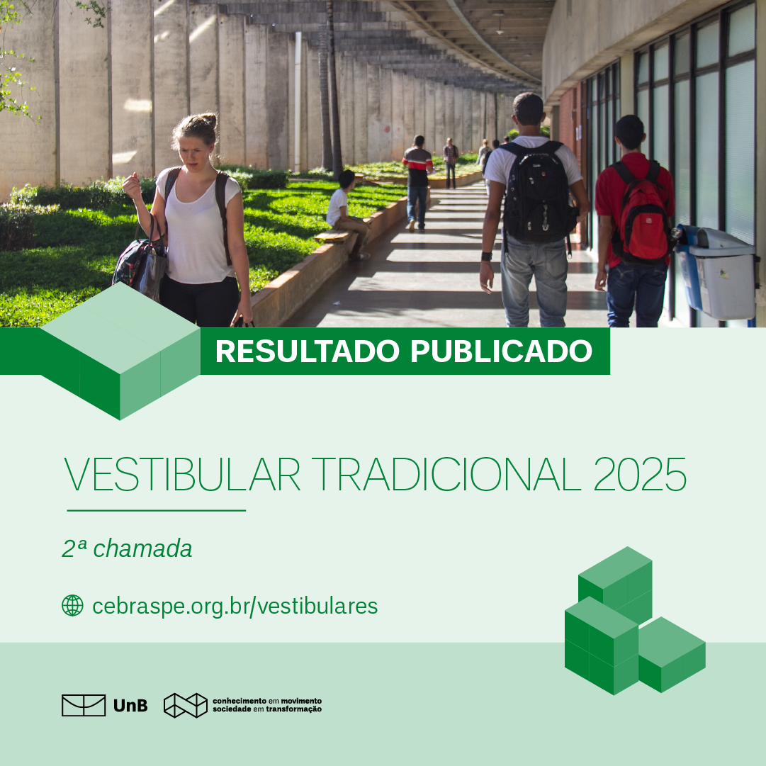 Registro acadêmico 2ª chamada Vestibular 2025