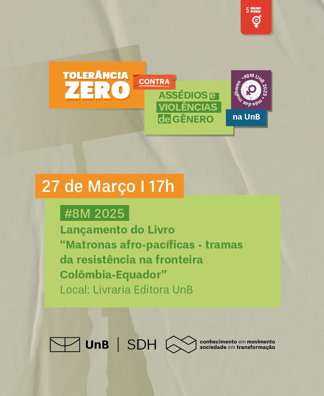 #8M 2025 | Lançamento do livro Matronas afro-pacíficas