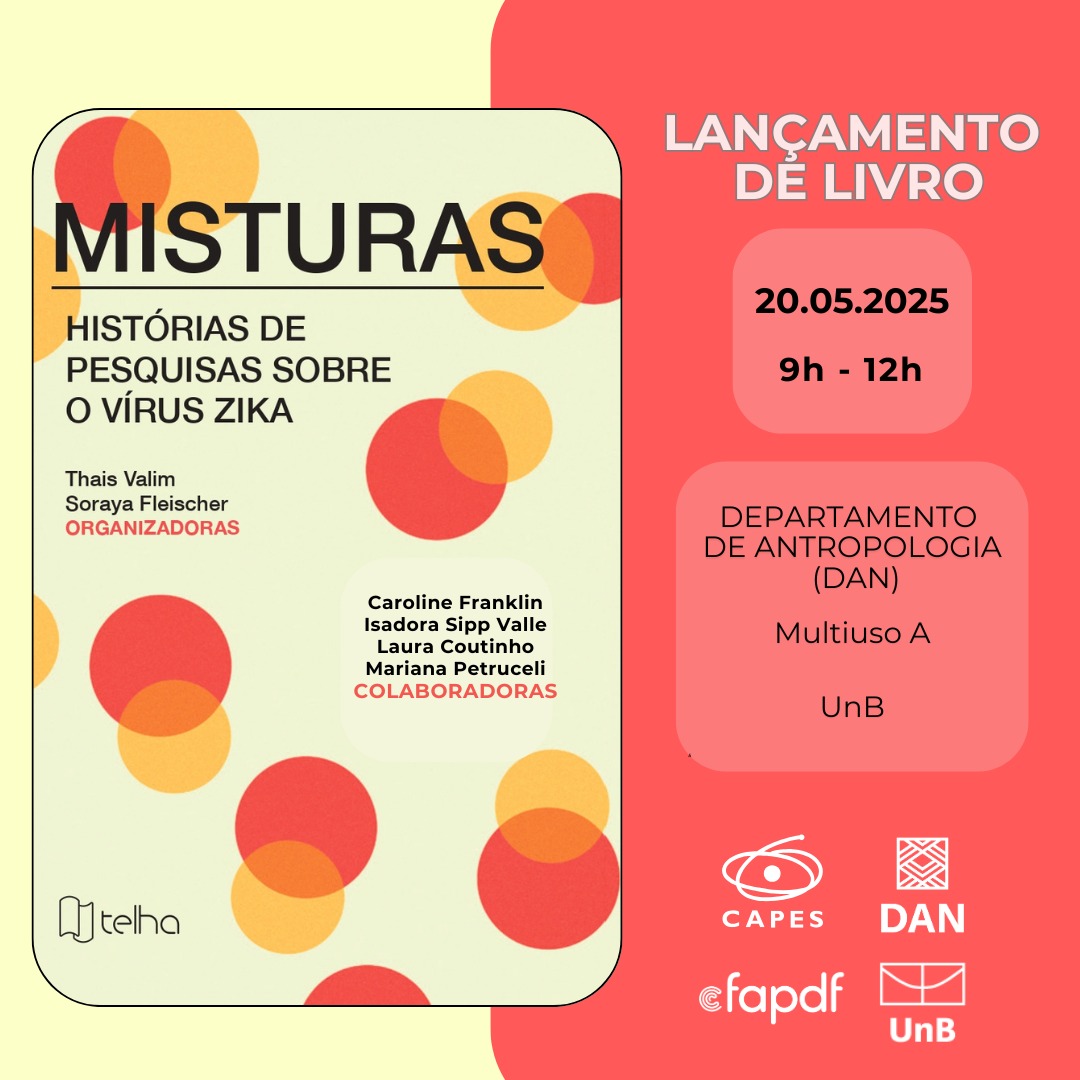 Lançamento | Misturas: Histórias de pesquisa sobre o Vírus Zika