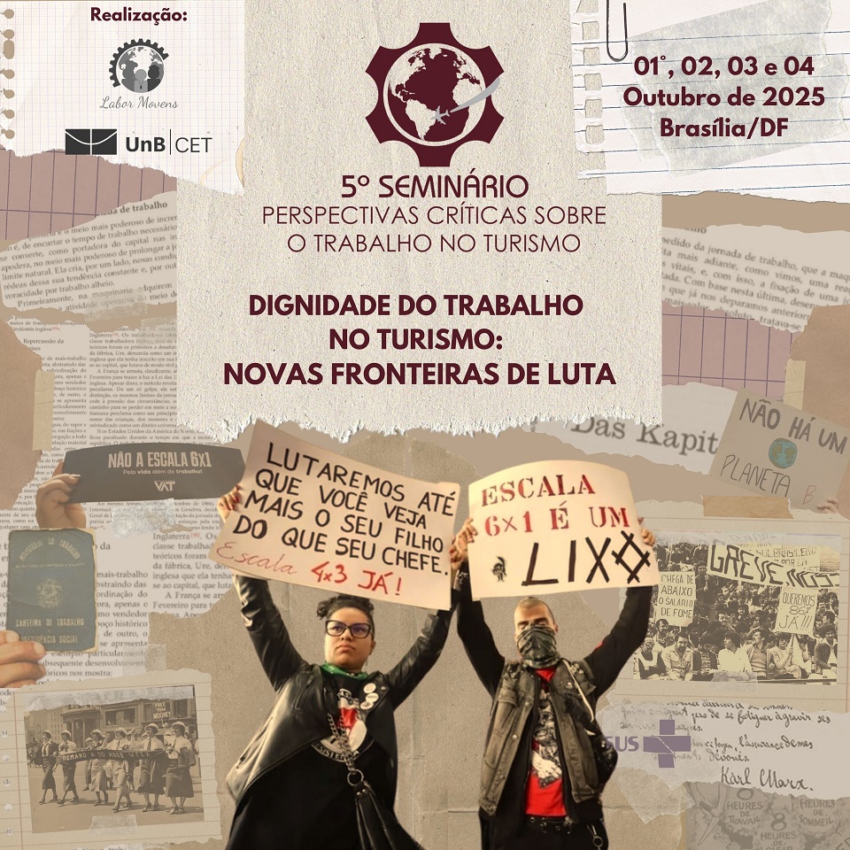 5º Seminário Perspectivas Críticas sobre o Trabalho no Turismo