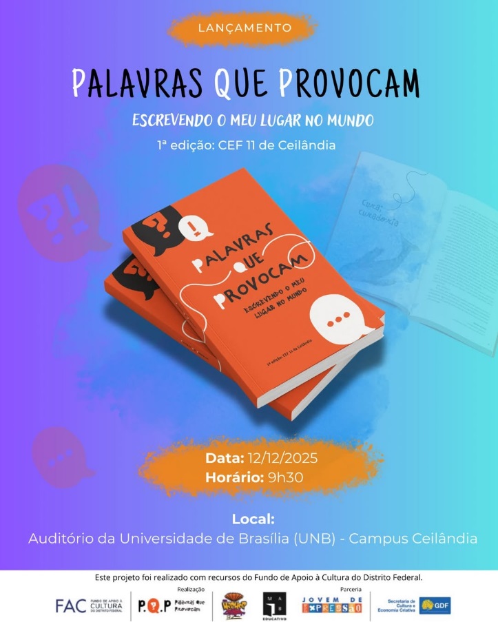 Lançamento | Livro P.Q.P. - Palavras Que Provocam