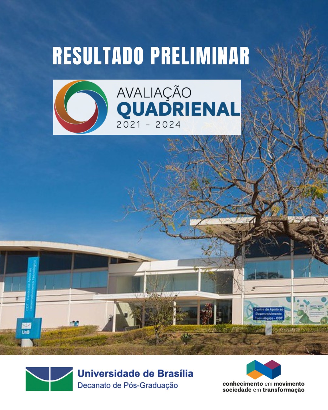 DPG compartilha resultado preliminar da Avaliação Quadrienal da Capes