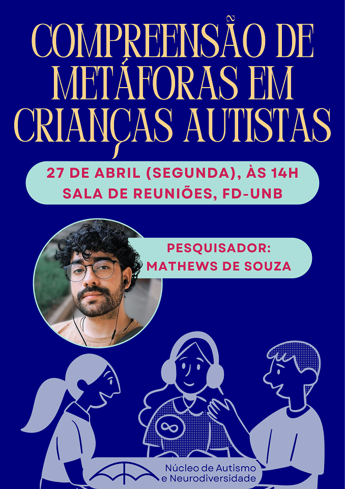 Palestra | Compreensão de Metáforas em Crianças Autistas