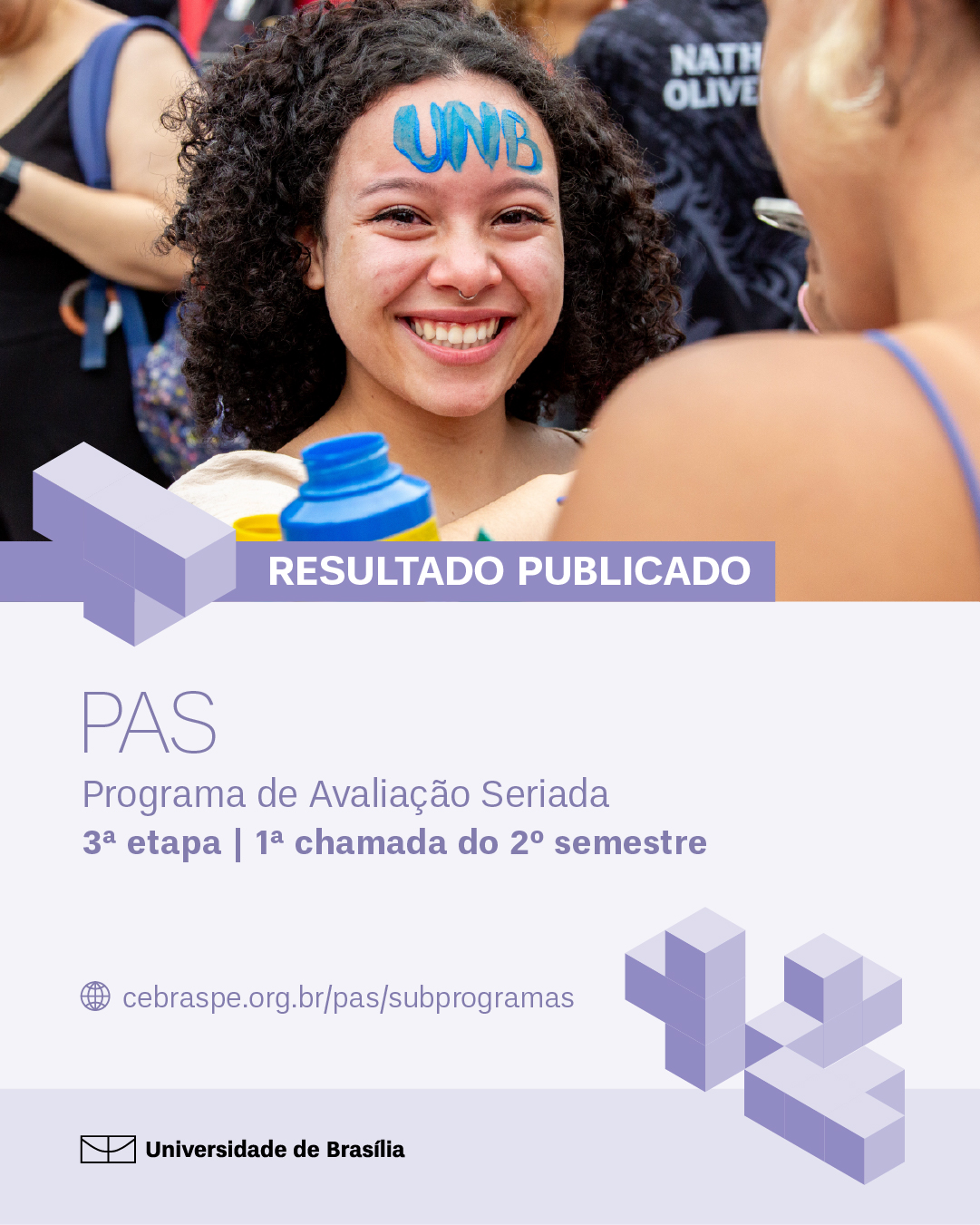 Registro acadêmico 2º/2026 - PAS Subprograma 2023-2025