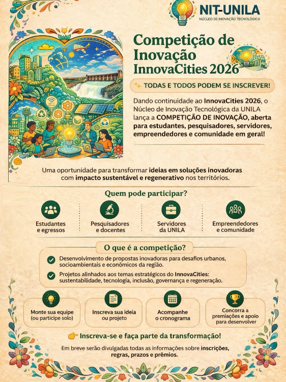 Competição de Inovação Regenerativa – InnovaCities 2026