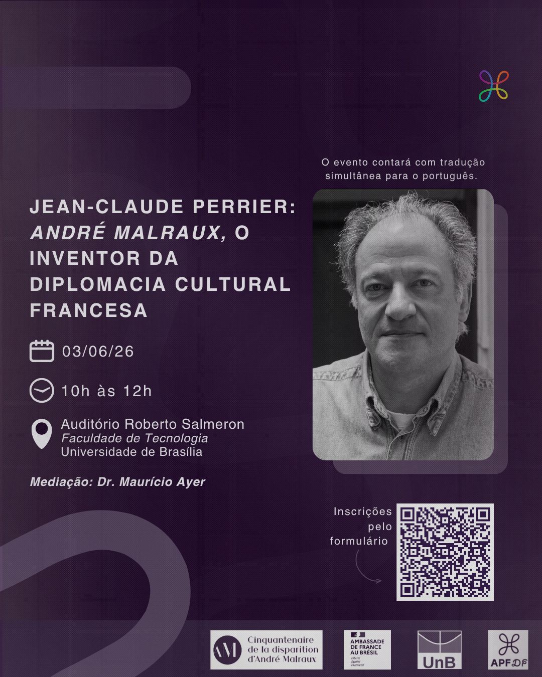 Conferência de Jean-Claude Perrier: André Malraux