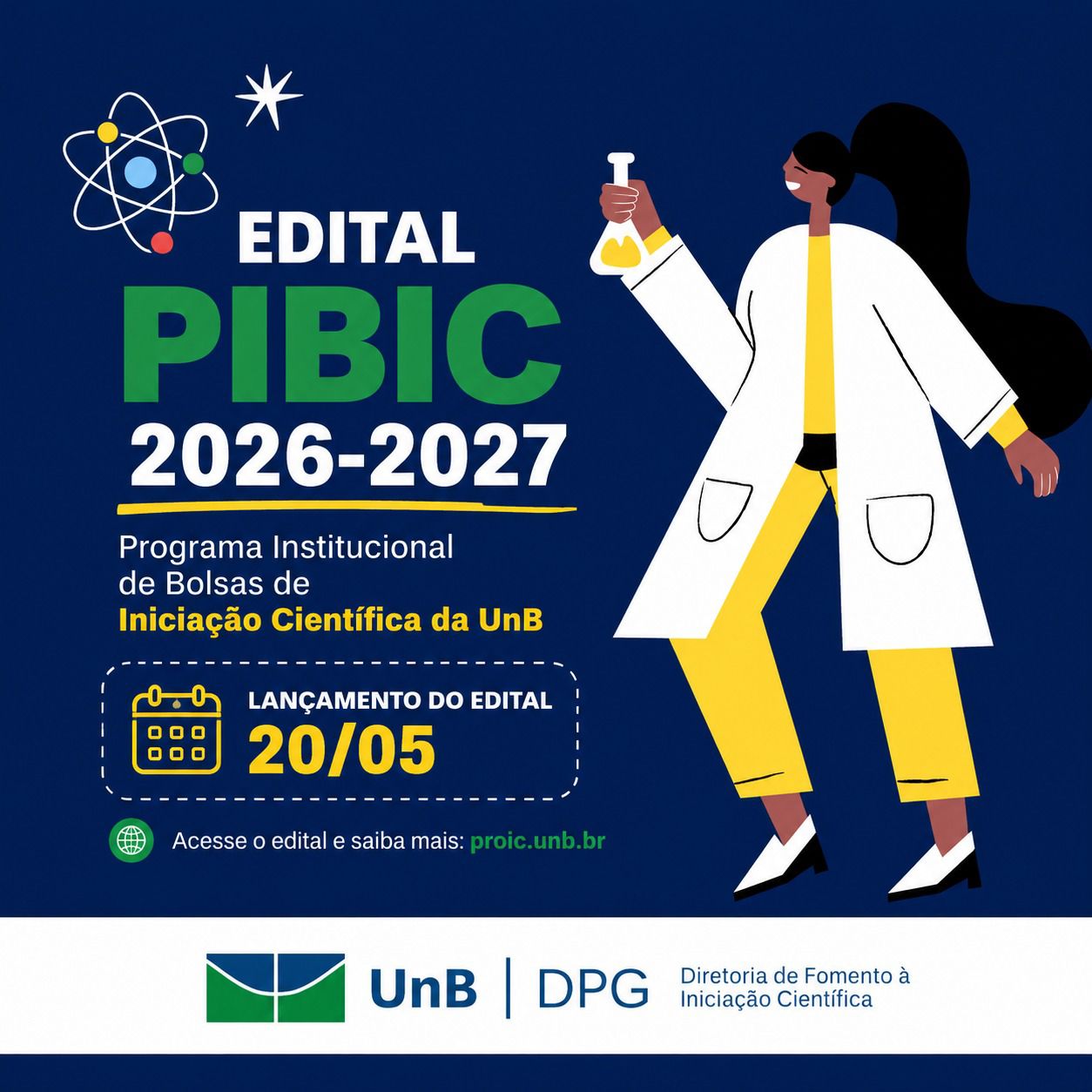 Programas de Iniciação Científica 2026-2027