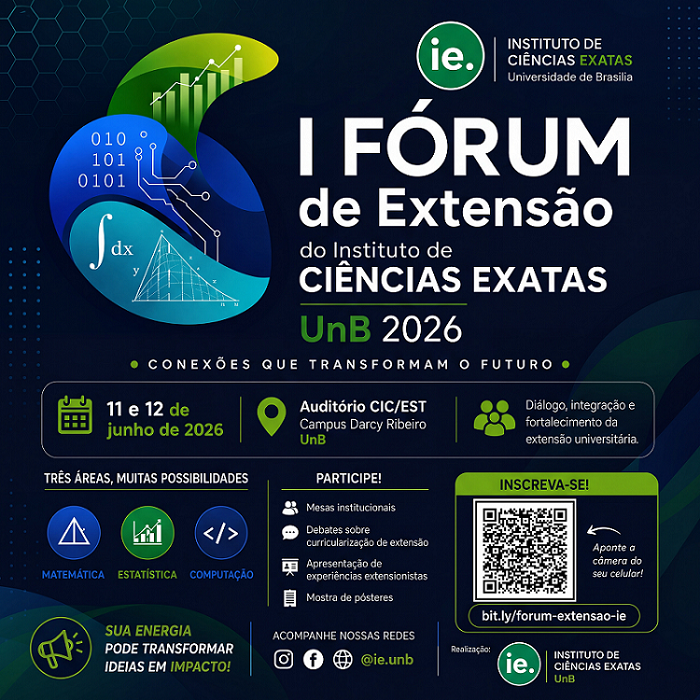 I Fórum de Extensão do Instituto de Ciências Exatas
