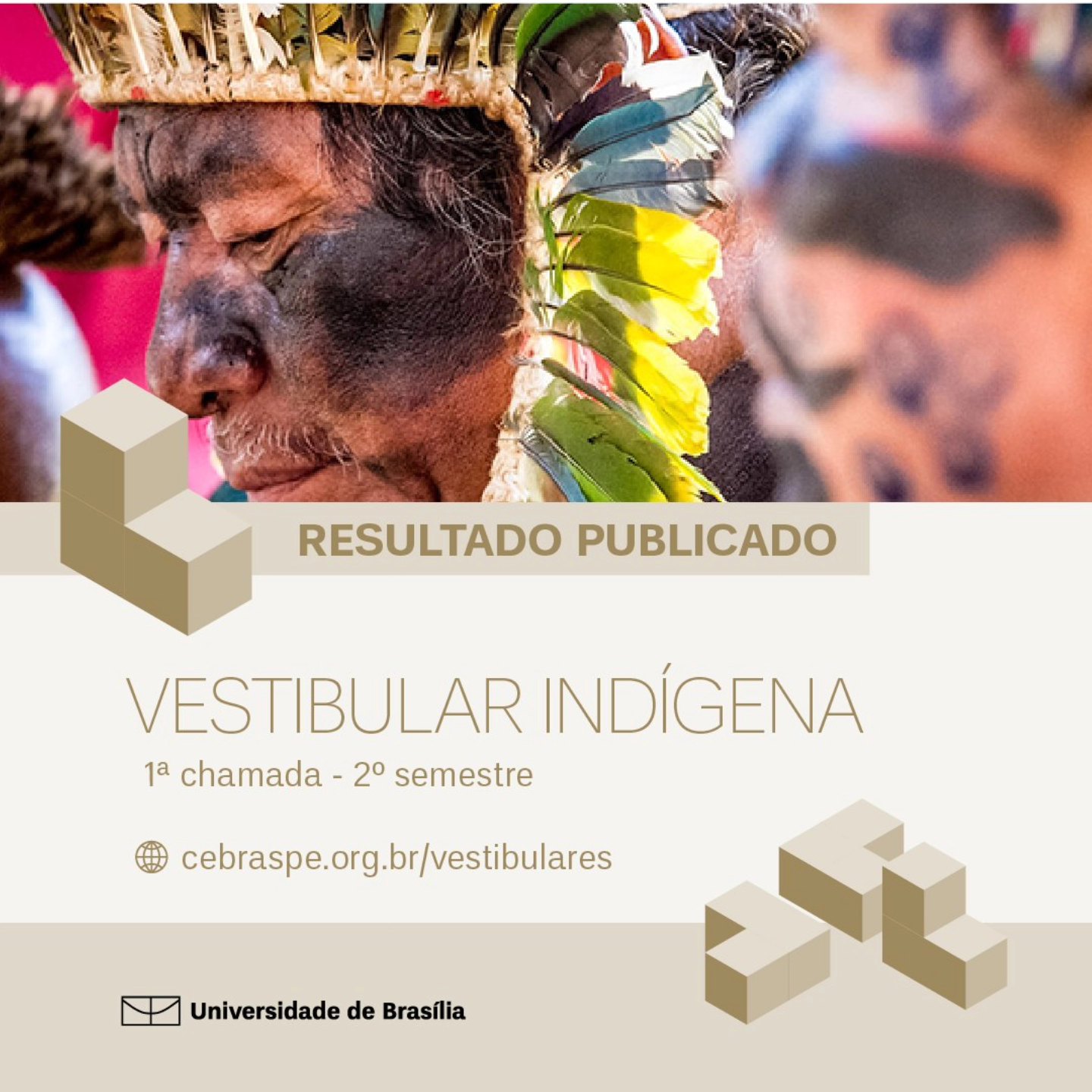 Registro acadêmico 1ª chamada Vestibular Indígena 2º/2026