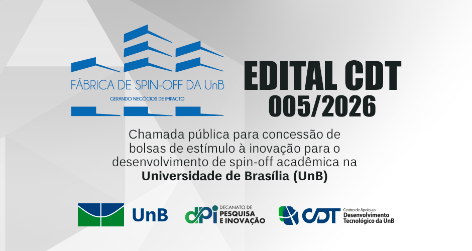 CDT/DPI 05/2026 | Fábrica de Spin-off
