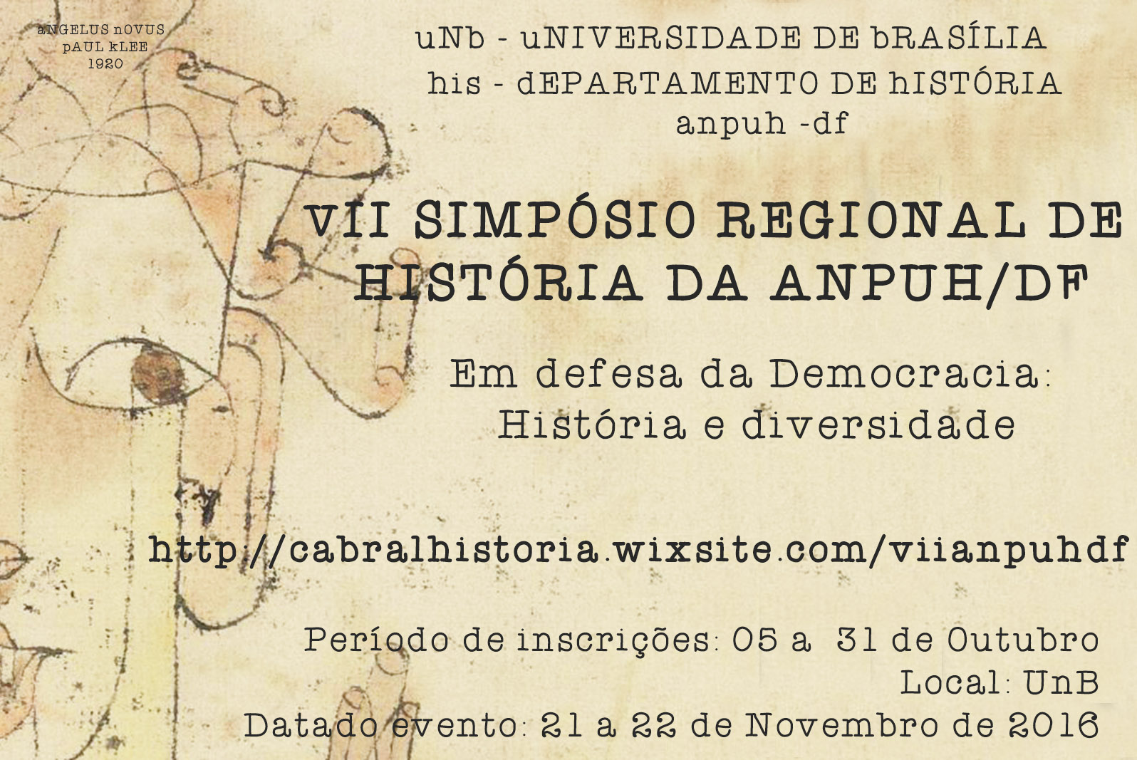 VII Simpósio Regional de História