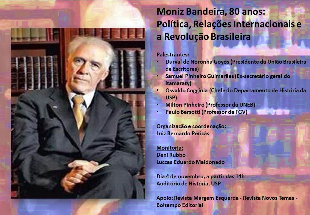 Moniz Bandeira, 80 anos
