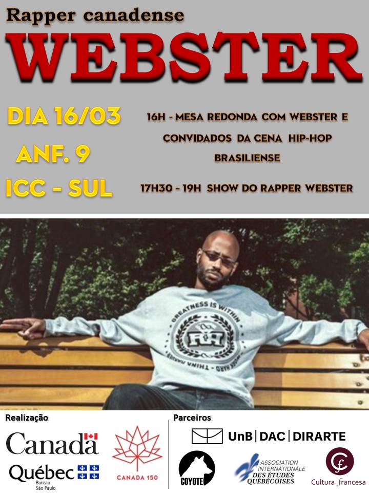 Mesa-redonda com rapper canadense Webster