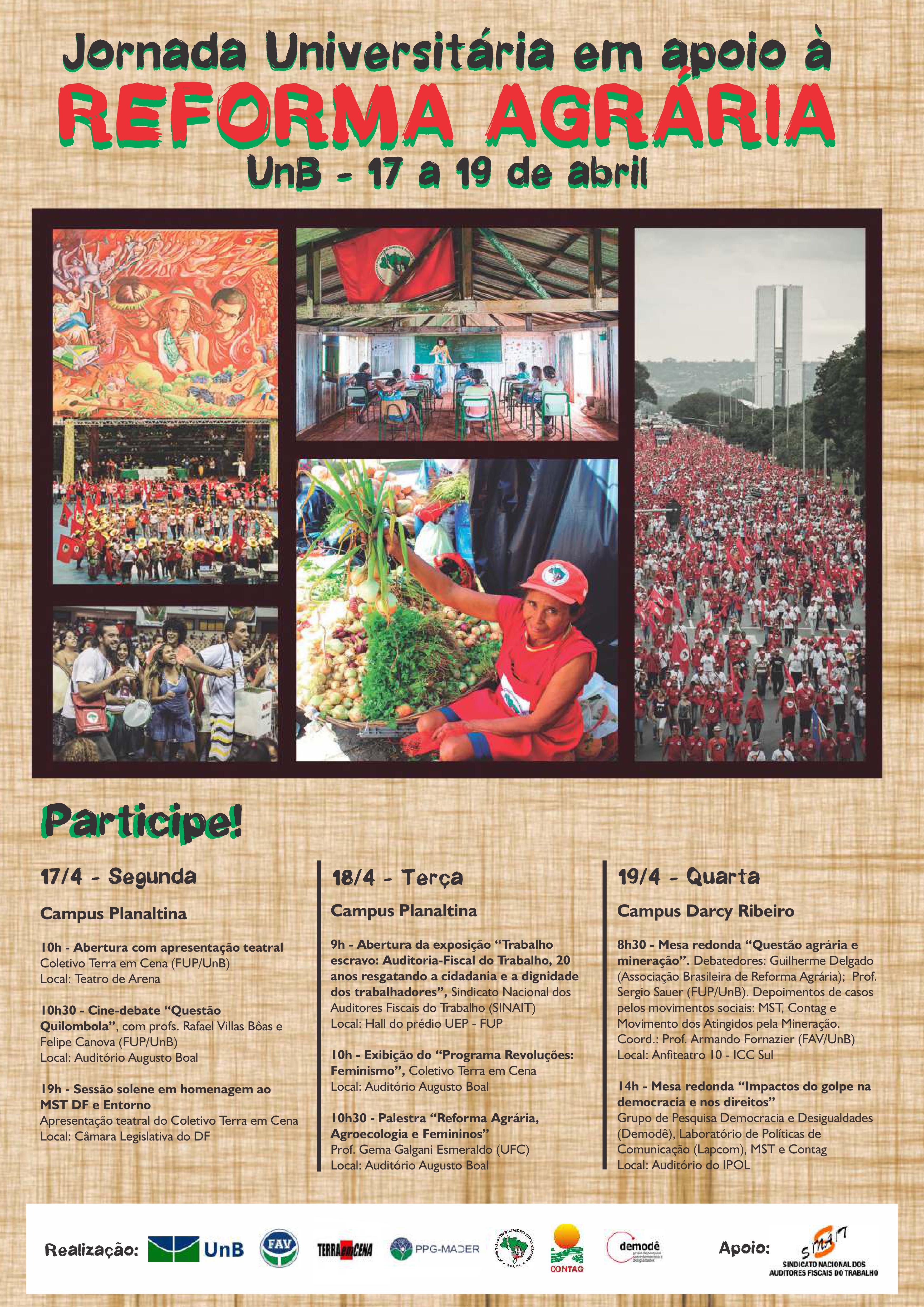Jornada Universitária em Apoio à Reforma Agrária