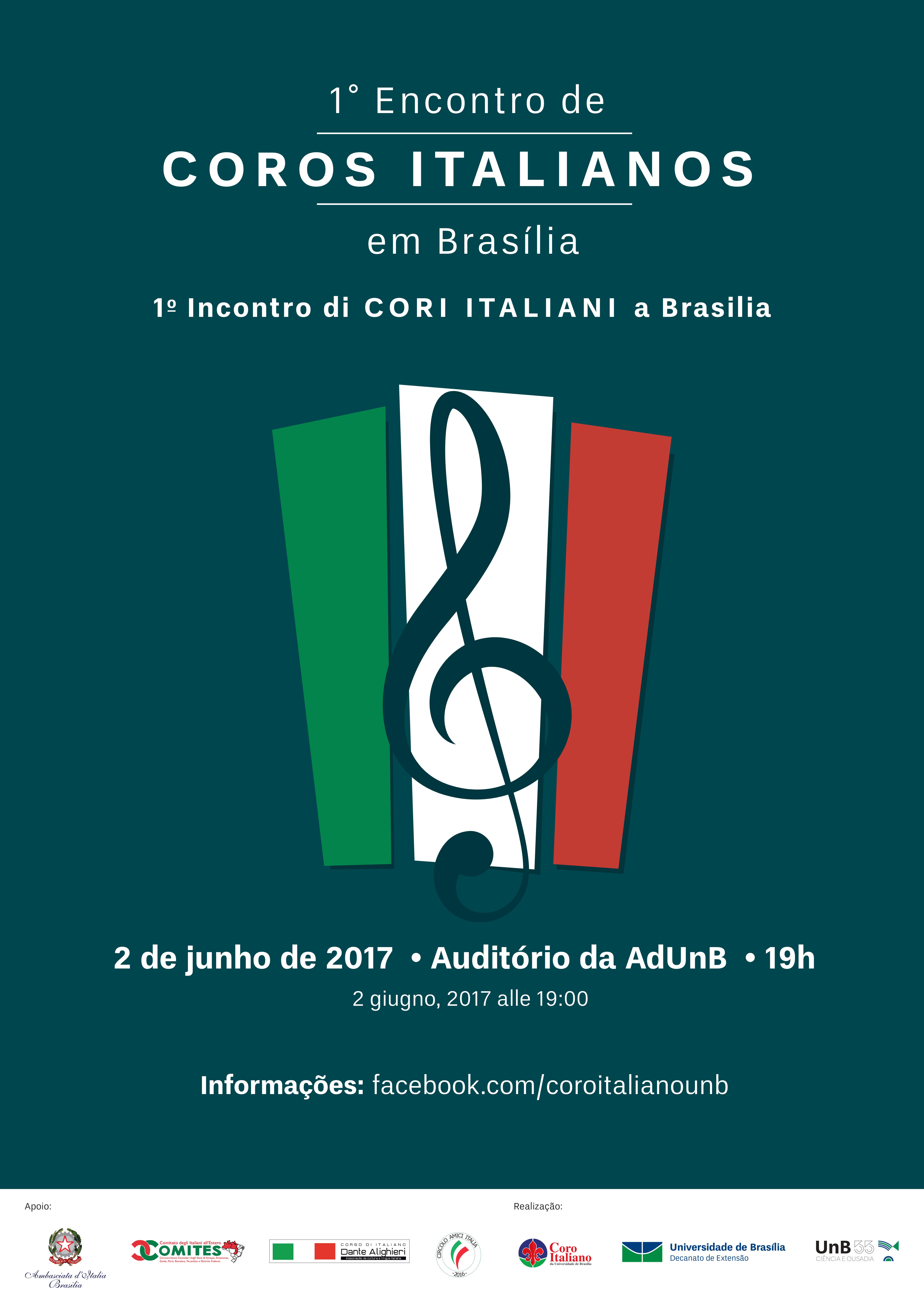 1º Encontro de Coros Italianos em Brasília