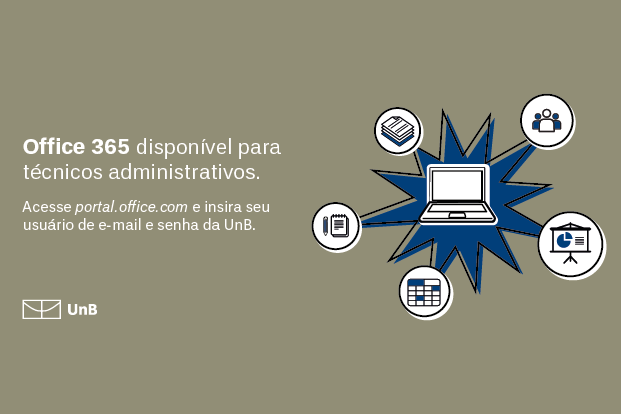 UnB Notícias - Office 365 está disponível para técnicos administrativos