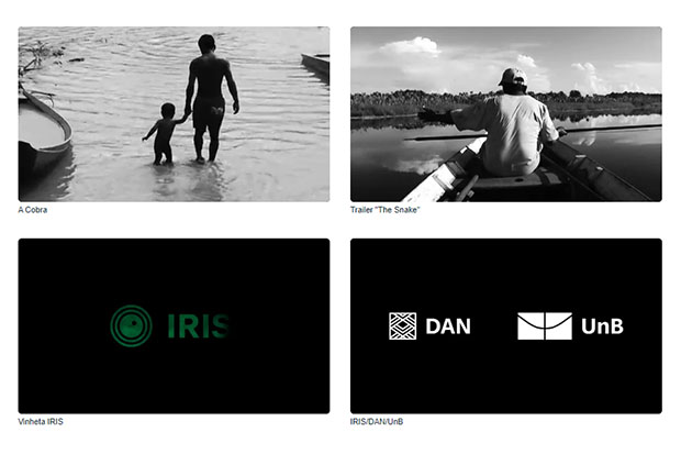 Canal do Iris no Vimeo exibe produções fílmicas feitas por estudantes, docentes e pesquisadores do Departamento de Antropologia. Imagem: reprodução.